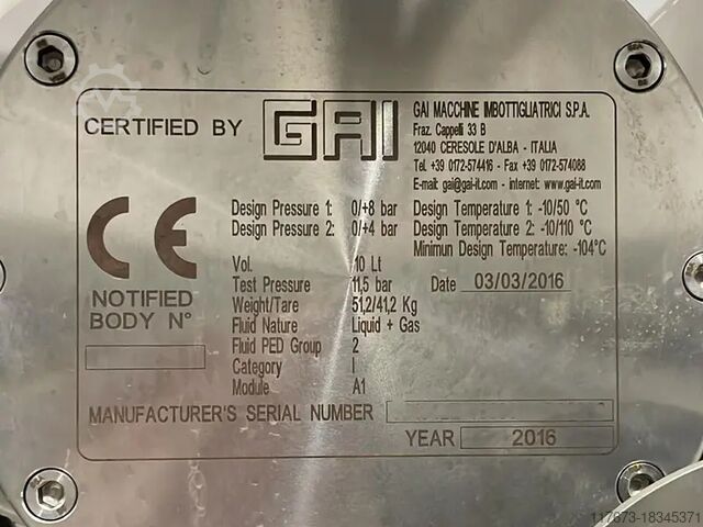 Komplette Abfüllanlage