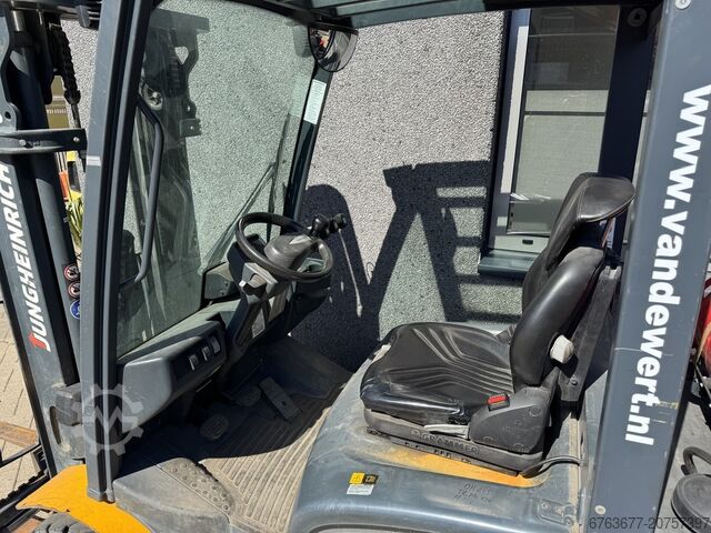 Jungheinrich TFG 425 Triplo 430 Freelift/Sideshift LPG 2014 JUNGHEINRICH TFG 425