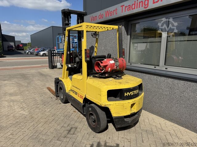 Hyster H3.20XML Heftruck Triplo 590 freelift/sideshift/4e functie LPG 1998 HYSTER H 3.20 XML