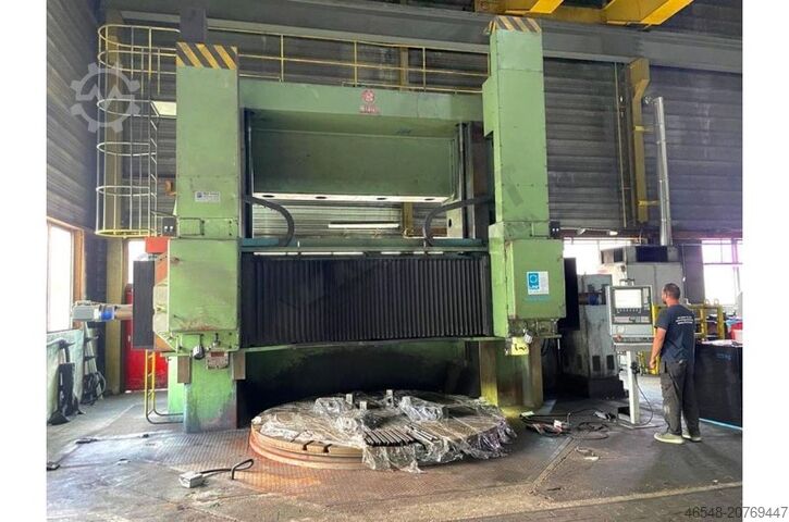 Vertikaldrehmaschine Blansko Tos Skd 32B Ø 3500