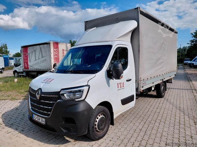 Curtain sider van RENAULT Master 165 Le