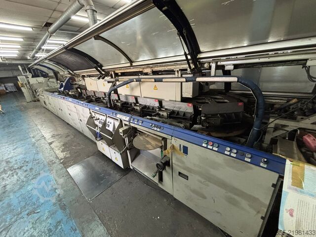 EVA perfect binder with Gauzing Kolbus KM473 Ratiobinder Line