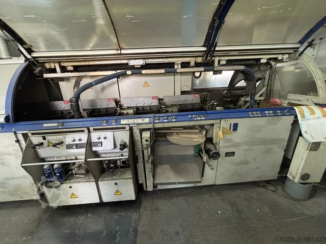 EVA perfect binder with Gauzing Kolbus KM473 Ratiobinder Line