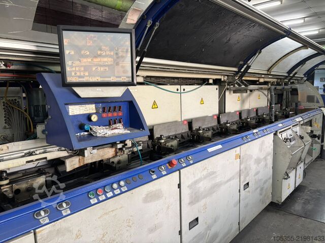 EVA perfect binder with Gauzing Kolbus KM473 Ratiobinder Line