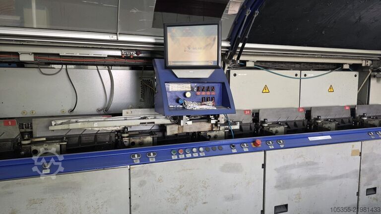 EVA perfect binder with Gauzing Kolbus KM473 Ratiobinder Line