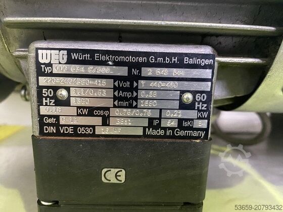 Förderbänder Schuma Arburg (Schuma) 290 x 1.600, 2000