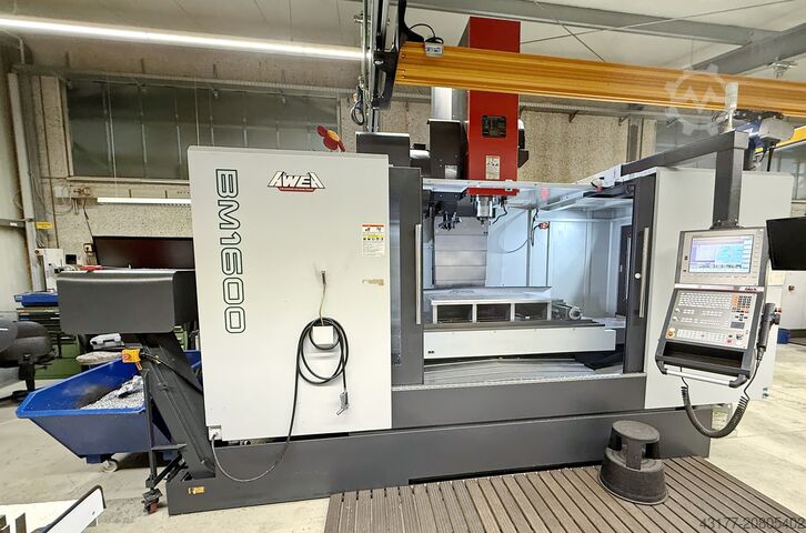 Vertikales CNC Bearbeitungszentrum BAZ AWEA BM-1600 Heidenhain iTNC530 IKZ