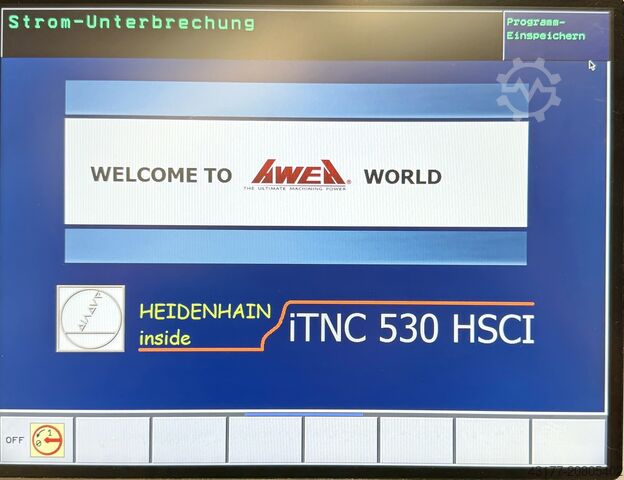 Vertikales CNC Bearbeitungszentrum BAZ AWEA BM-1600 Heidenhain iTNC530 IKZ