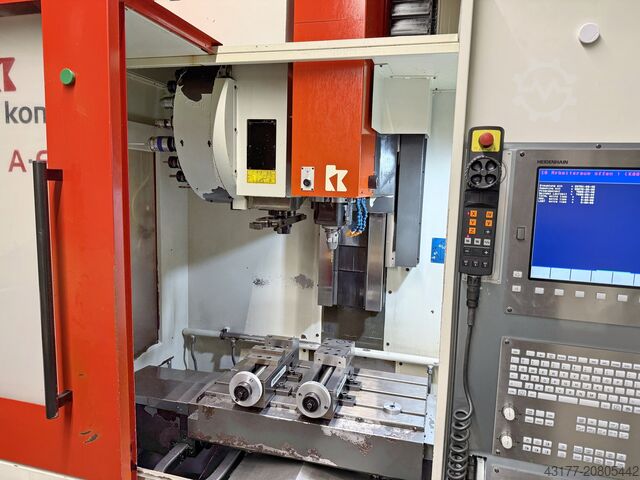 Vertikales Bearbeitungszentrum CNC BAZ KONDIA Heidenhain TNC 530 A-6 und A-10 IKZ + Zubehör