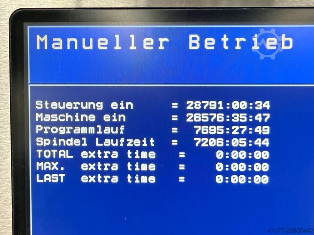 Vertikales Bearbeitungszentrum CNC BAZ KONDIA Heidenhain TNC 530 A-6 und A-10 IKZ + Zubehör