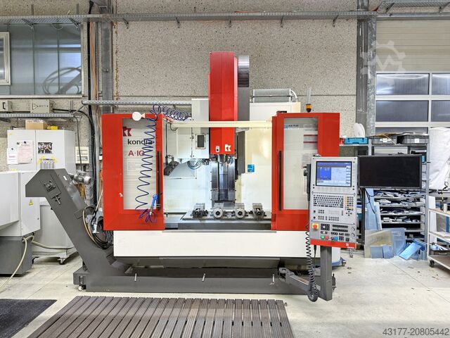 Vertikales Bearbeitungszentrum CNC BAZ KONDIA Heidenhain TNC 530 A-6 und A-10 IKZ + Zubehör
