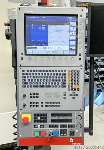 Vertikales Bearbeitungszentrum CNC BAZ KONDIA Heidenhain TNC 530 A-6 und A-10 IKZ + Zubehör