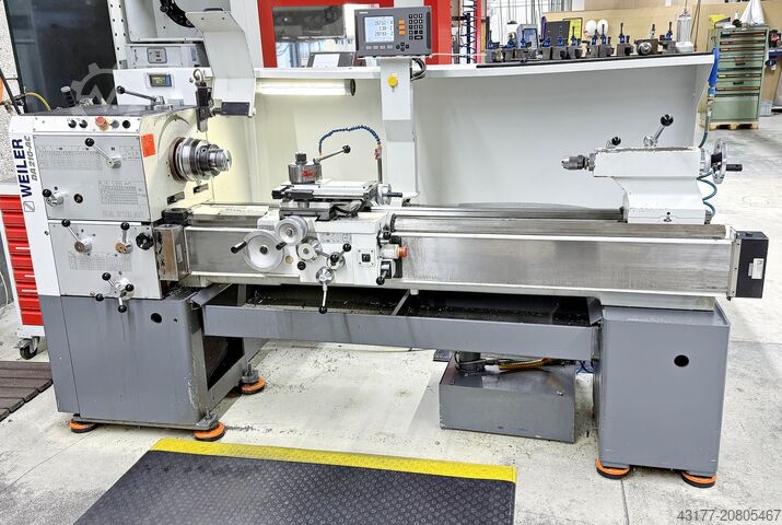 Leit Zugspindeldrehmaschine Drehmaschine WEILER Heidenhain DA 210 AC x 1500