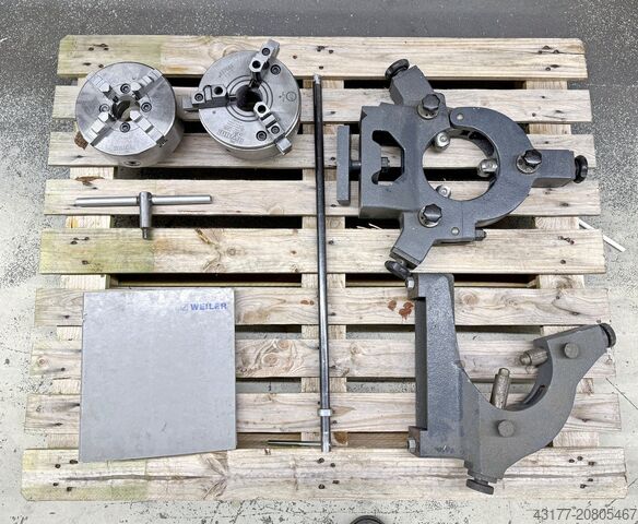 Leit Zugspindeldrehmaschine Drehmaschine WEILER Heidenhain DA 210 AC x 1500