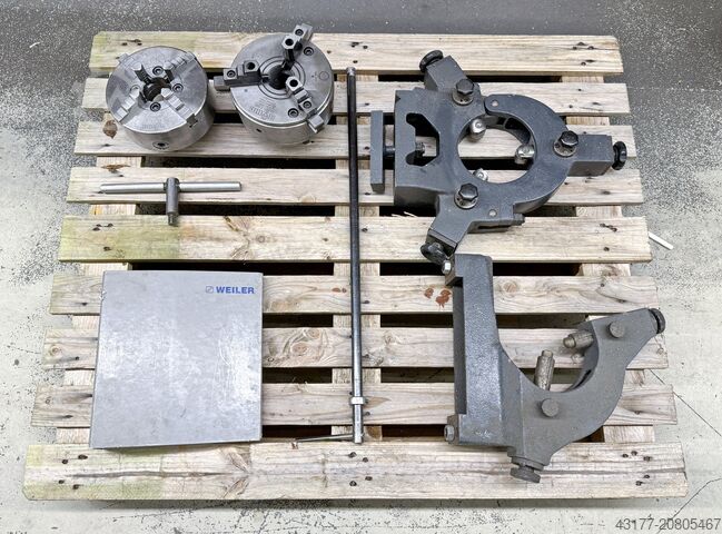 Leit Zugspindeldrehmaschine Drehmaschine WEILER Heidenhain DA 210 AC x 1500