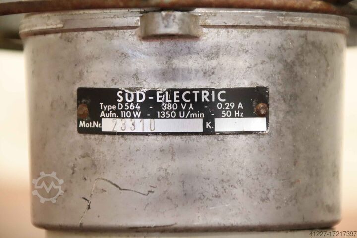 Axial fan 0.11 kW 1350 rpm SUD-Electric D 564  Ø 200 mm