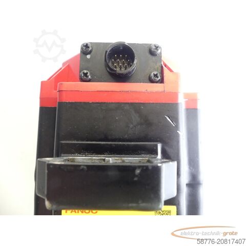 Steuerung Fanuc A06B-2218-B000 AC Servomotor SN: C226F1A4A mit Pulsecoder A860-2050-T321