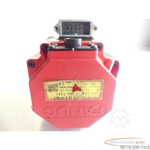 Steuerung Fanuc A06B-2218-B000 AC Servomotor SN: C301F26F4 mit Pulsecoder A860-2050-T321