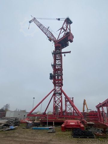 Hochbaukran Kroll K1500L 125To. voll Ausgestattet