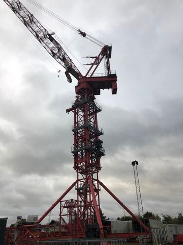 Hochbaukran Kroll K1500L 125To. voll Ausgestattet