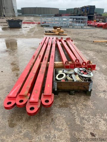 Hochbaukran Kroll K1500L 125To. voll Ausgestattet