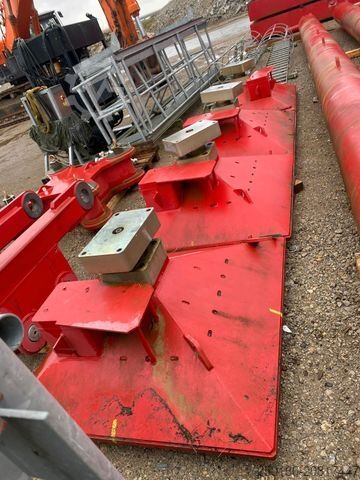 Hochbaukran Kroll K1500L 125To. voll Ausgestattet