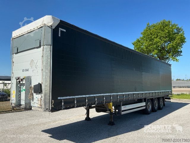 Auflieger mit Pritsche & Plane Schmitz Cargobull Curtainsider Standard