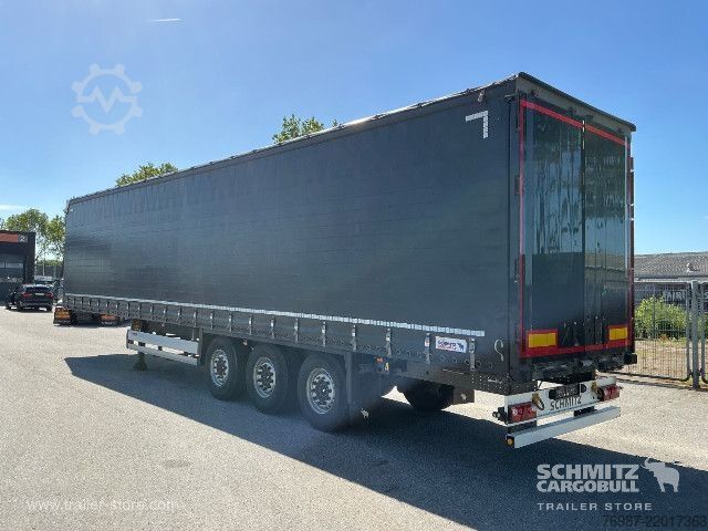 Auflieger mit Pritsche & Plane Schmitz Cargobull Curtainsider Standard