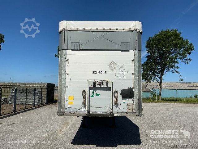 Auflieger mit Pritsche & Plane Schmitz Cargobull Curtainsider Standard