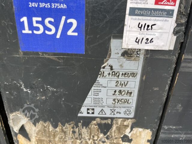 Stand-on stacker Linde L12LSP