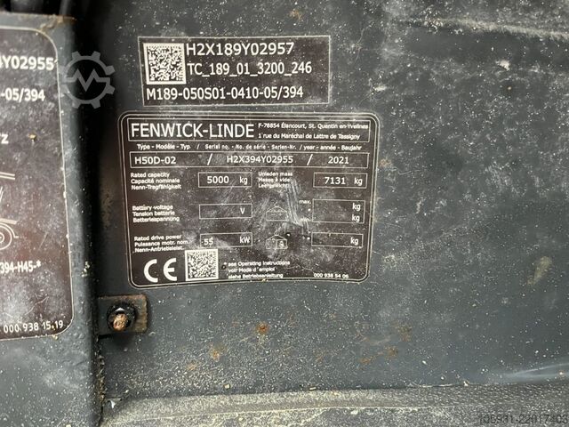 Diesel Forklift Linde H50D-02