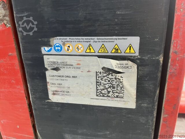 Niederhubwagen Linde T20AP