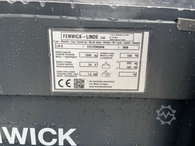 Deichselstapler Linde L10B