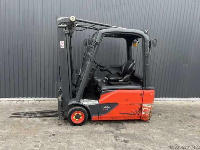 Electric 3-wheel forklift Linde E16L-02