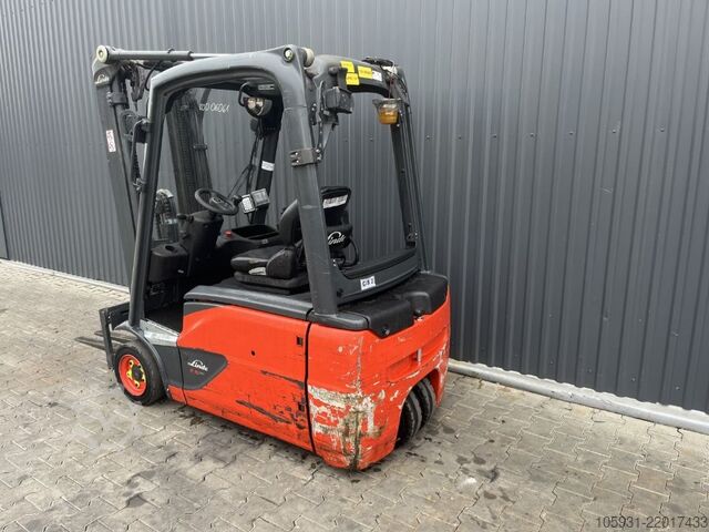 Electric 3-wheel forklift Linde E16L-02