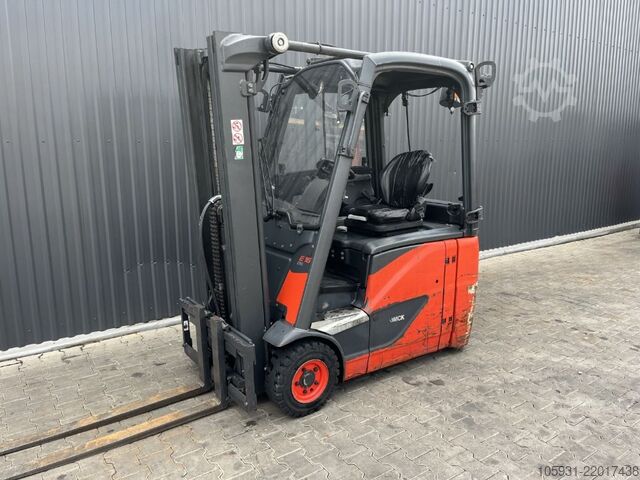 Electric 3-wheel forklift Linde E16H-02