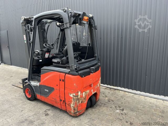 Electric 3-wheel forklift Linde E16H-02