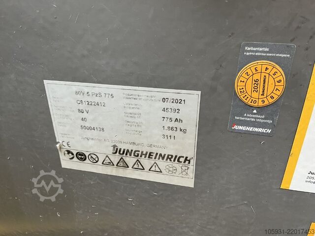 Elektro 4 Rad-Stapler Jungheinrich EFG535k