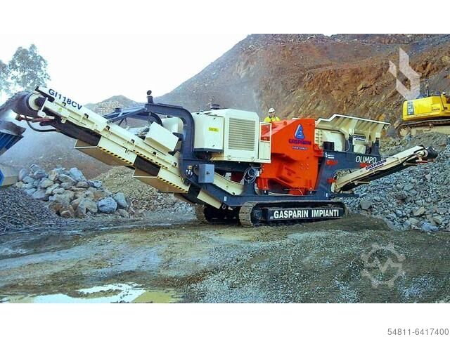 Sieb/Brechanlage Sonstige/Other Gasparin Backenbrecher GI118CV OLIMPO