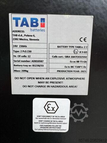 T 20 * DEMO !! Atex Proplan EX 3GD / Zone 2 & 22 !! Kippgabeln !! NEUE Batterie !! LINDE T 20 * DEMO !! Atex Proplan EX 3GD / Zone 2 & 22 !! Tilting Forks !! NEW battery !!