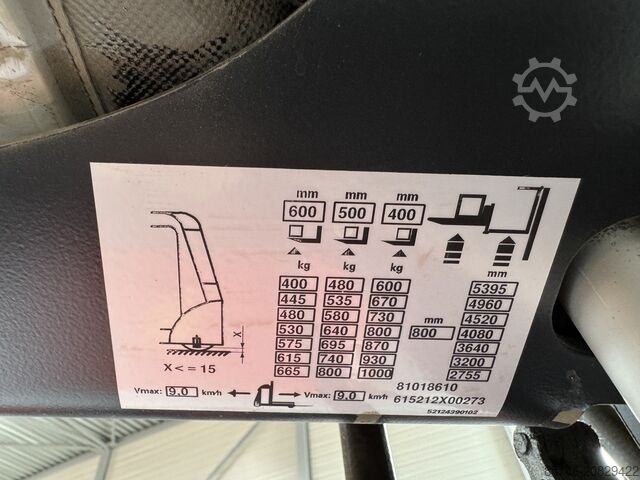 V 10 / * DOPPEL-Lenkung!! VOLLAUSSTATTUNG!! LINDE V 10 /  * DOUBLE steering !! FULL options !!