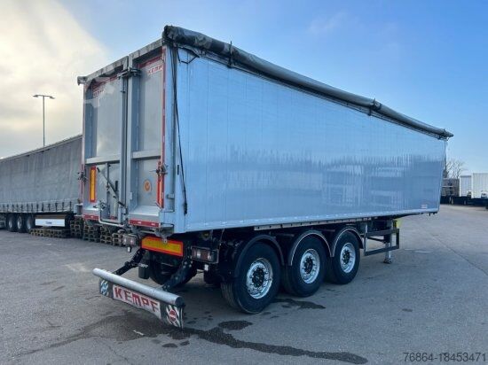 Kipper Auflieger KEMPF SKM 39 ALU-KASTENMULDE 55M³ ROLLPLANE