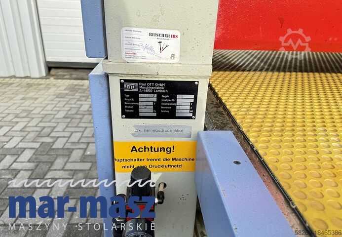 Breitbandschleifmaschine breites Band OTT EU 110 WS 