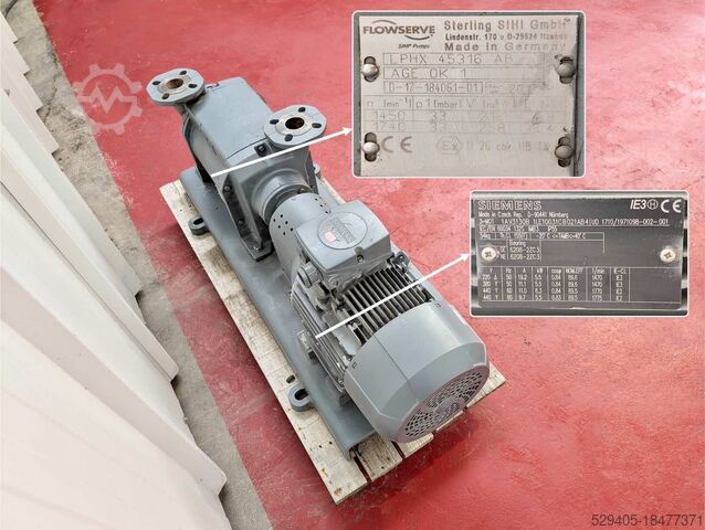 Pump  Sihi Flowserve LPHX 45316 AB