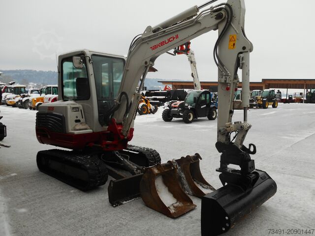 Mini excavator Takeuchi TB 235 mit POWERTILT + hydr. SW