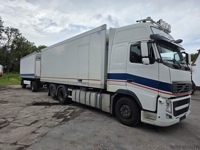 Refrigerated truck VOLVO FH 480 Kühler mit Kühlanhänger, LBW+Türen