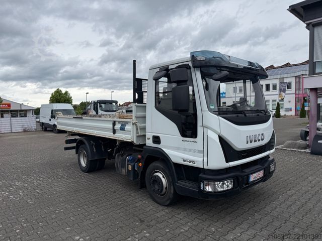 Tipper van IVECO Eurocargo 80E21K Meiller Dreiseitenkipper AHK