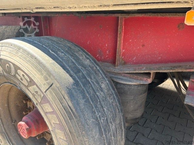 Tipper semitrailer  Reiling  Kran Epsilon 130L07