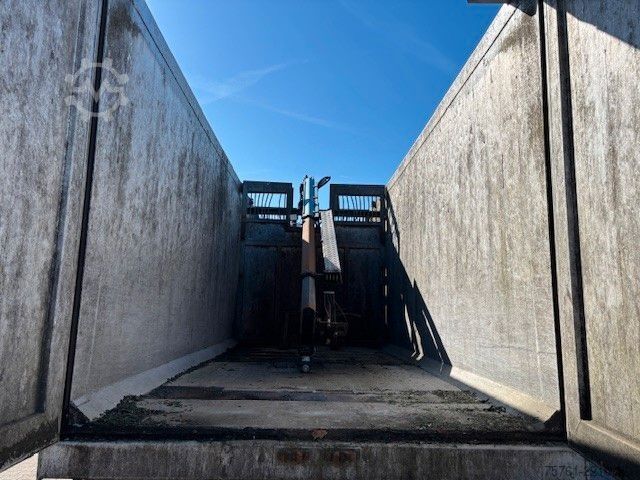 Tipper semitrailer  Reiling  Kran Epsilon 130L07