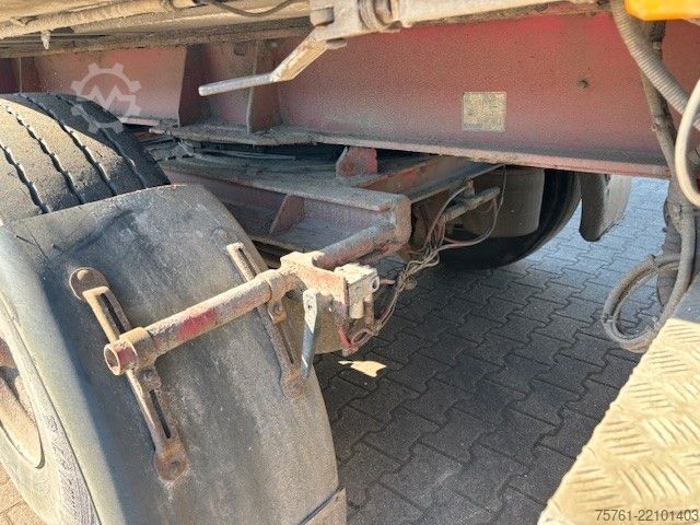 Tipper semitrailer  Reiling  Kran Epsilon 130L07